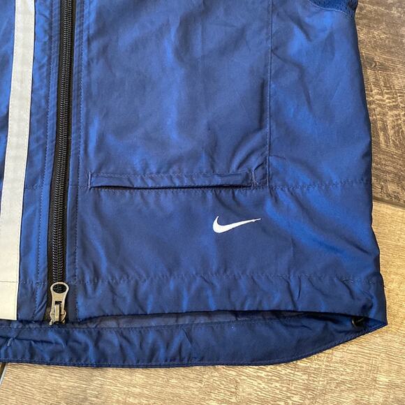 Nike Navy Blue Reflective Running Vest Women's Size M - Picture 4 of 11